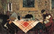 Edouard Vuillard Family Lunch painting